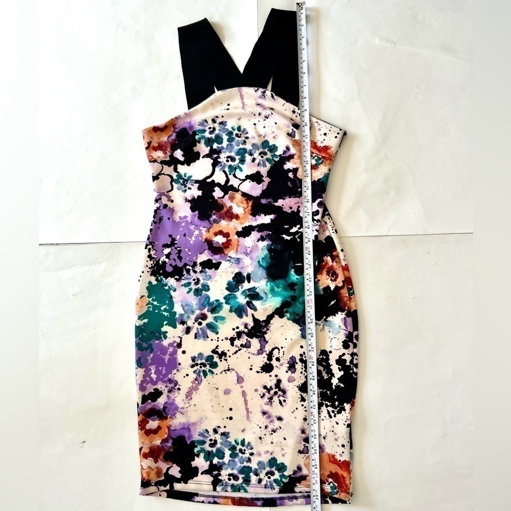 The vintage Shop floral warercolor pastel pattern dress - Picture 3 of 7